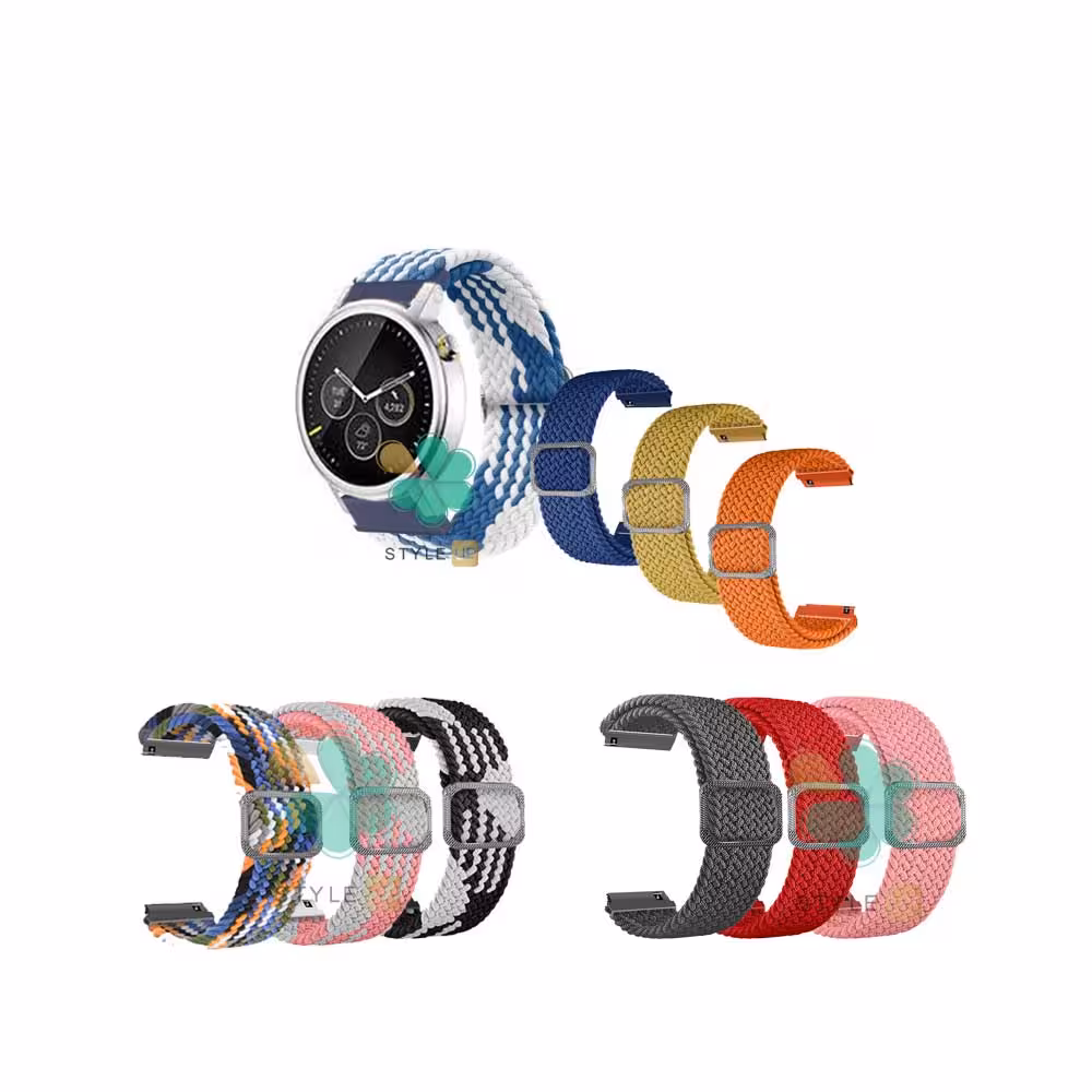بند ساعت موتورولا Moto 360 2nd 46mm مدل Braided Solo Loop