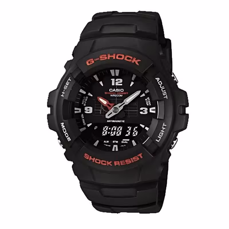 قیمت و خرید ساعت مچی جی شاک مدل G-100-1BVMUR اورجینال