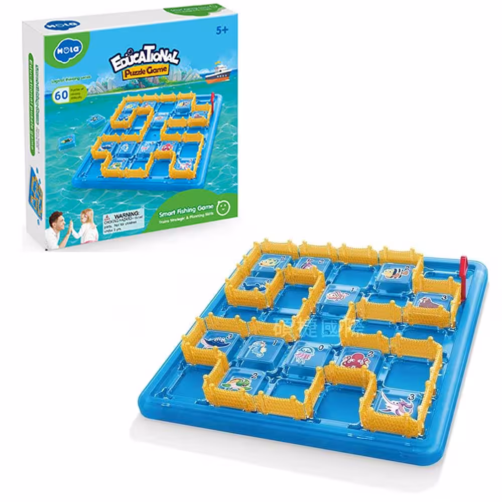 پازل جورچین سه بعدی ماهی 796900 برند هولی تویز