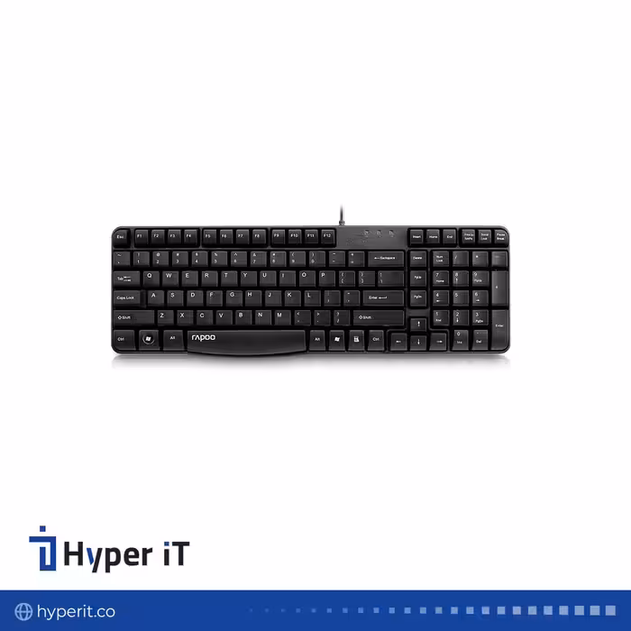 کیبورد رپو مدل N2400 مشکی