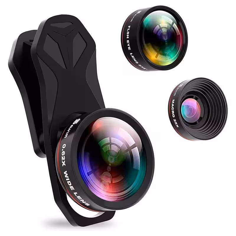 کیت لنز دوربین گوشی Selvim 3 in 1