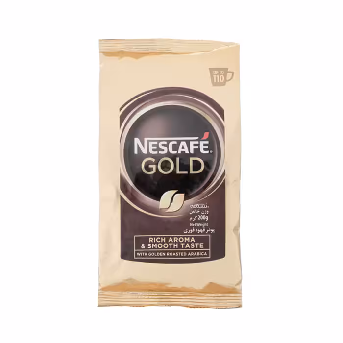 پودر قهوه فوری گلد نسکافه 200 گرمی