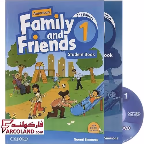 کتاب زبان امریکن فمیلی اند فرندز 1 American Family and Friends | انتشارات رهنما | Second Edition | ویرایش دوم