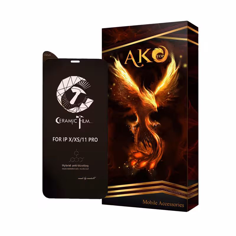 محافظ صفحه نمایش سرامیکی میتوبل مدل FLCEG Pmo مناسب برای گوشی موبایل اپل iPhone X