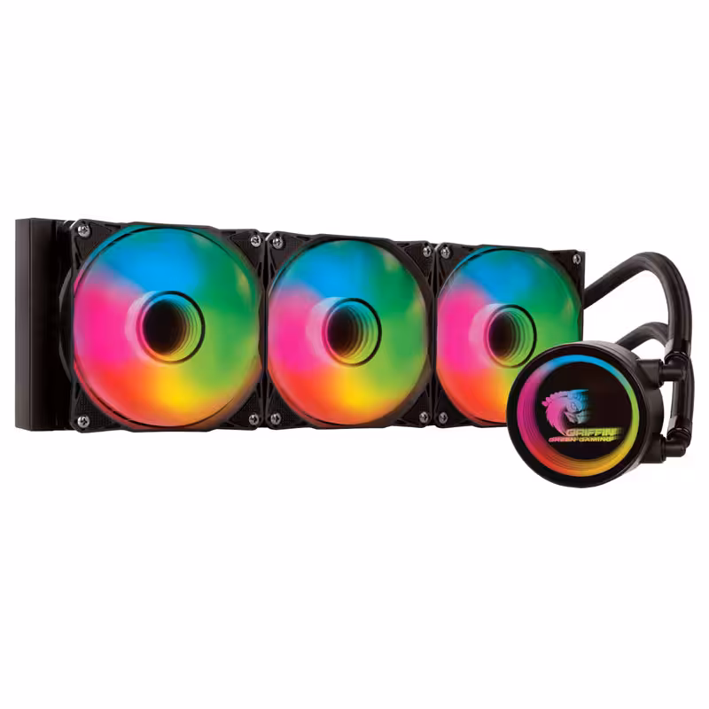 سیستم خنک کننده CPU مایع گرین مدل Glacier 360 ECO-ARGB