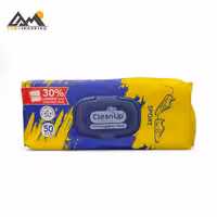 دستمال مرطوب بدن کلین آپ مدل اسپرت – 50 عددی