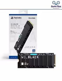 حافظه اس اس دی وسترن دیجیتال مدل WD_BLACK SN850 NVMe ظرفیت 2 ترابایت همراه با هیت سینک مخصوص PS5