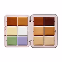 پالت کانتورینگ و هایلایتر حرفه‌ ای Carla Secret مدل Queen of Hearts