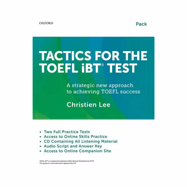 کتاب Tactics For the TOEFL iBT Test تکتیکس فور د تافل آی بی تی تست