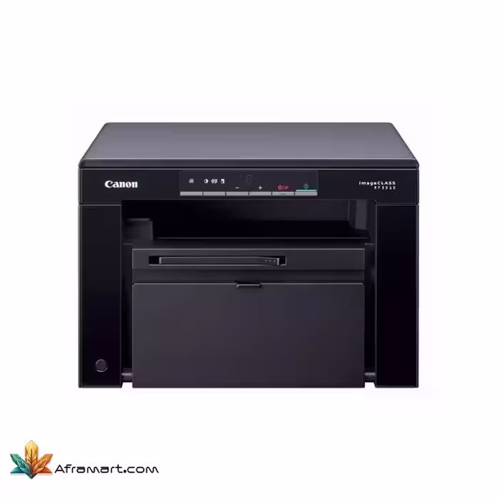 پرینتر چندکاره لیزری کانن مدل imageclass MF3010 vp به همراه یک عدد کارتریج اورجینال اضافه داخل جعبه دستگاه