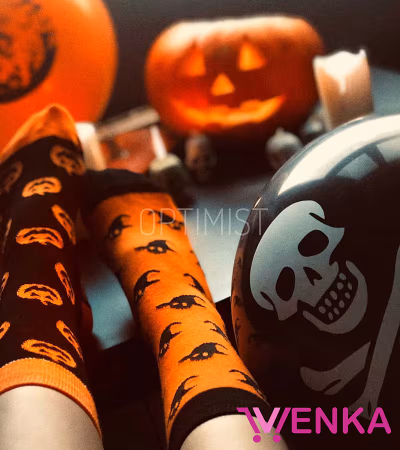 جوراب ساق دار کدوتنبل تا به تا