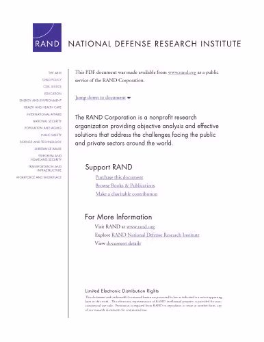خرید و دانلود نسخه کامل کتاب Evaluation and Recommendations for Improvement of the Department of Defense Small Business Innovation Research (SBIR) Program