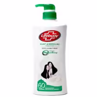 شامپو مو پمپی لایفبوی life buoy مدل تقویت کننده و درخشان کننده حجم 680 میل
