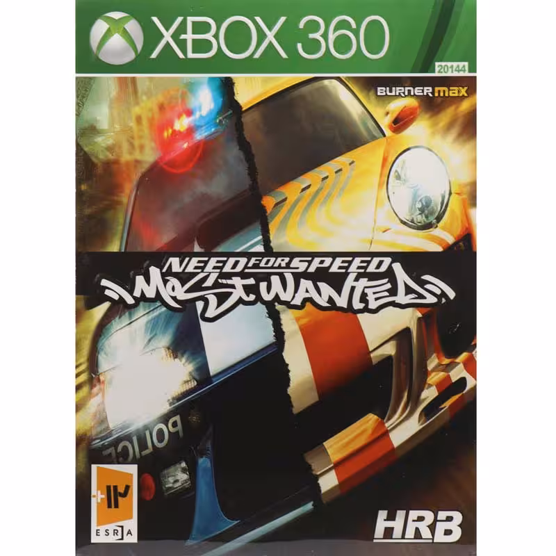 Need for Speed Most wanted-HRB-Xbox-1DVD9