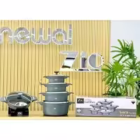 سرویس قابلمه 10 پارچه زیو طرح aura مدل Zio ZCS-8580