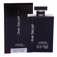 ادو پرفیوم مردانه جاسپر پرفیوم مدل سیلور سکرت Silver Secret حجم 100 میلی لیتر | Jasper Brand Silver Secret Eau De Parfum for Men 100 ml
