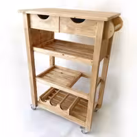 ترولی سرو چوبی