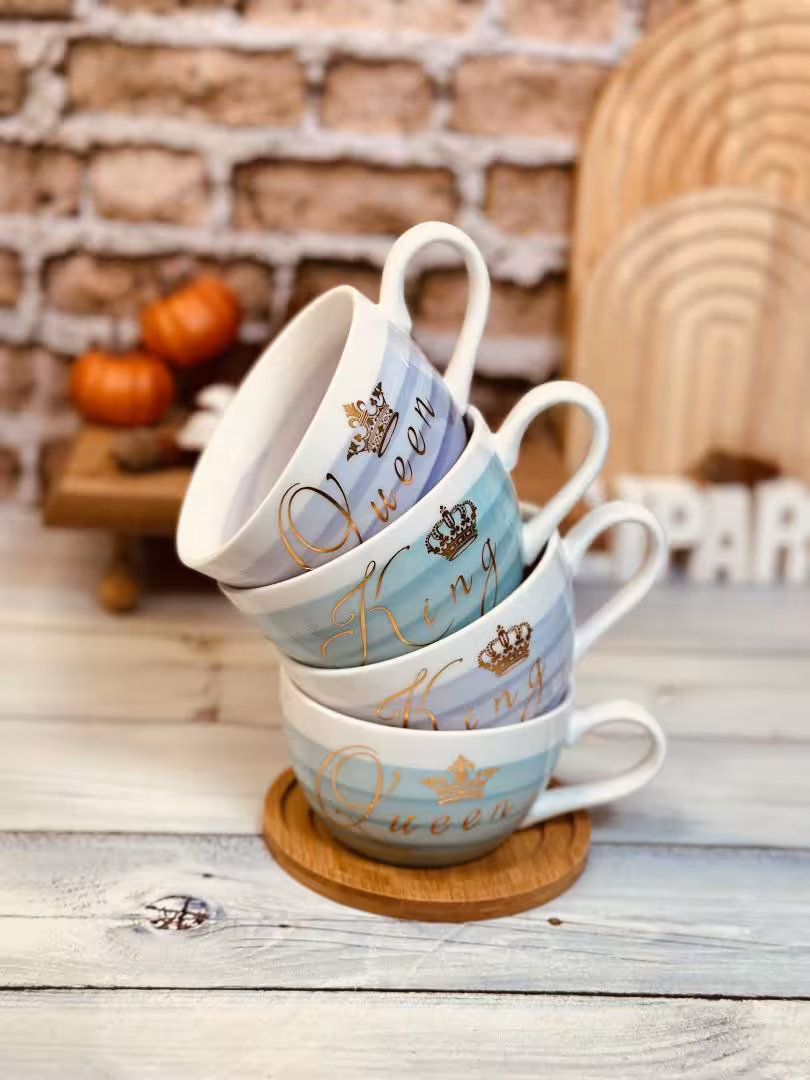 فنجان لاته خوری زیر بامبو کد 3451
