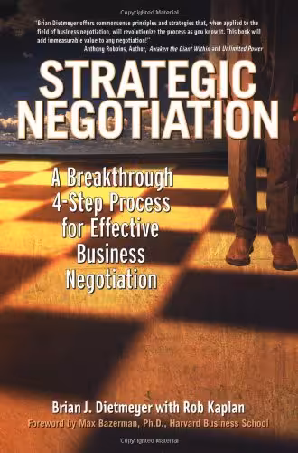 خرید و دانلود نسخه کامل کتاب Strategic Negotiation: A Breakthrough Four-Step Process for Effective Business Negotiation