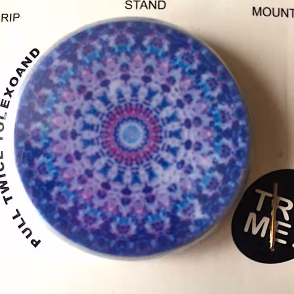 پاپ سوکت ماندالا بنفش Purple Mandala’s PopSocket