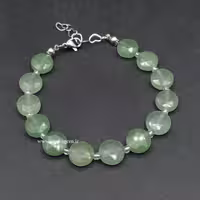 دستبند زنانه اونتورین سبز (کدA745)