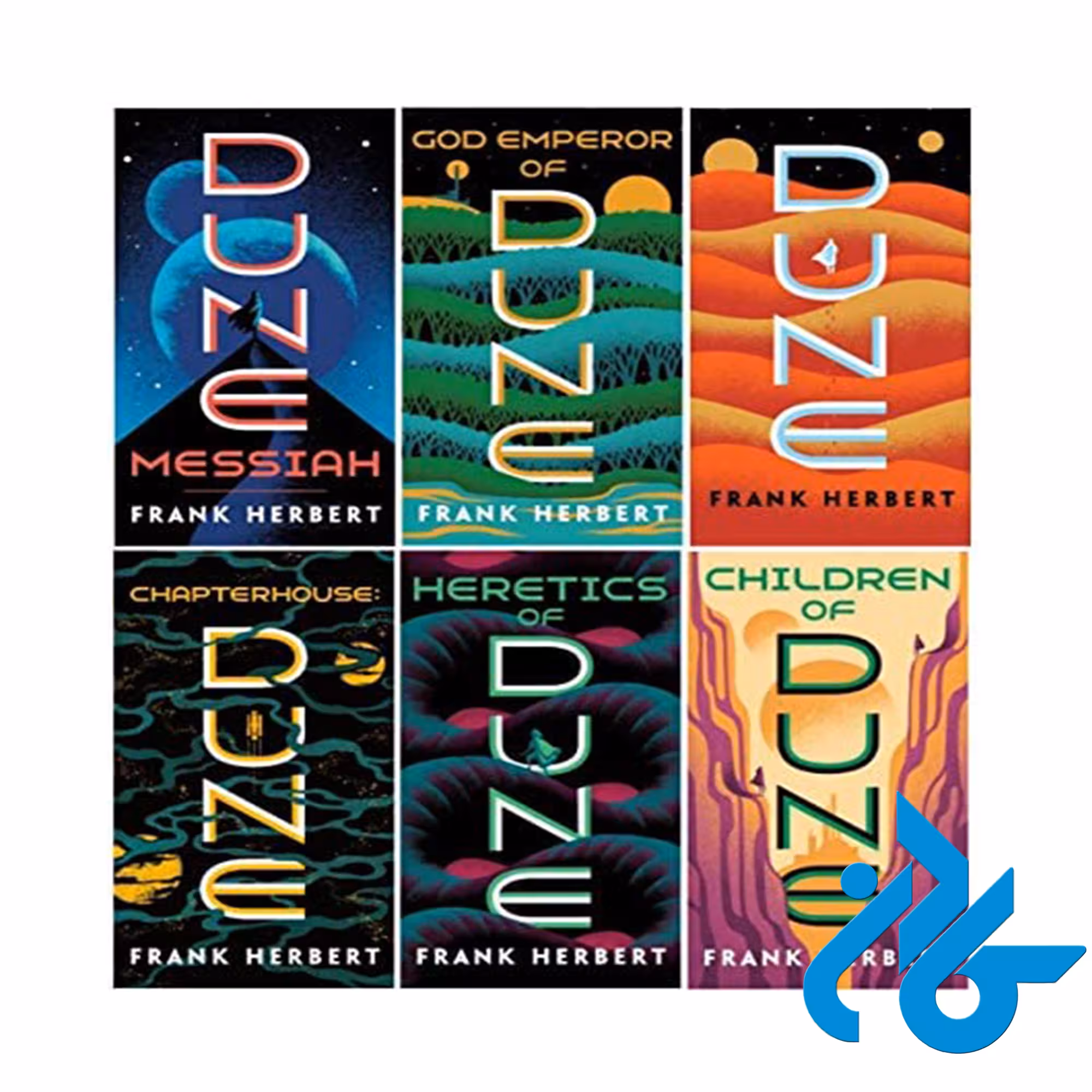 پک کامل کتاب تلماسه COMPLETE DUNE SERIES SET ( 6 BOOKS )