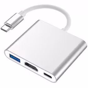تبدیل Type-c به HDMI/USB3.0/PD کی نت