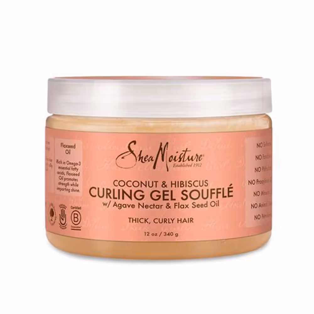 ژل حالت دهنده موهای فر شی مویسچر SheaMoisture Curling Gel Souffle
