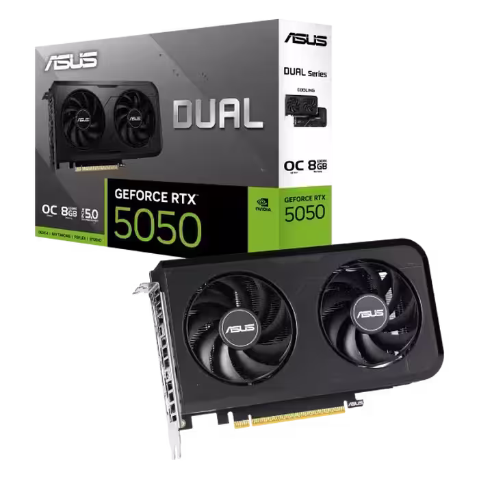 کارت گرافیک ایسوس مدل ASUS GeForce RTX 5050 Dual 8GB GDDR6