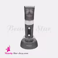 ماشین اصلاح سر و صورت حرفه ای دیجیتال با پایه شارژ پرینسلی مدل PR470AT