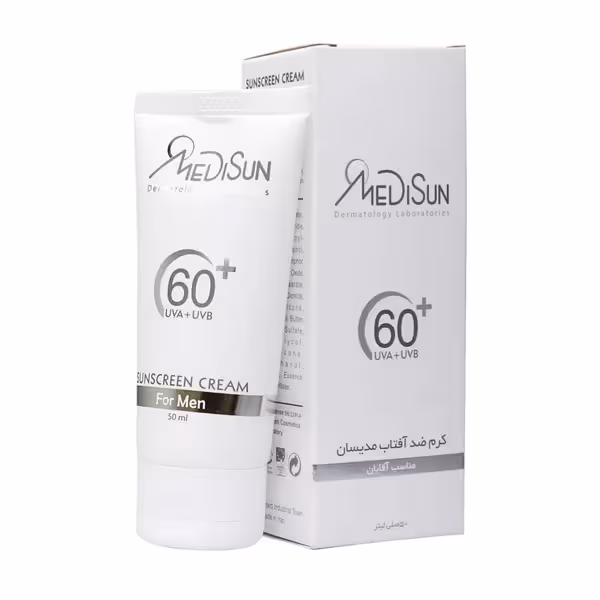 ضدآفتاب SPF60 آقایان مدیسان 50 میلیلیتر Medisun