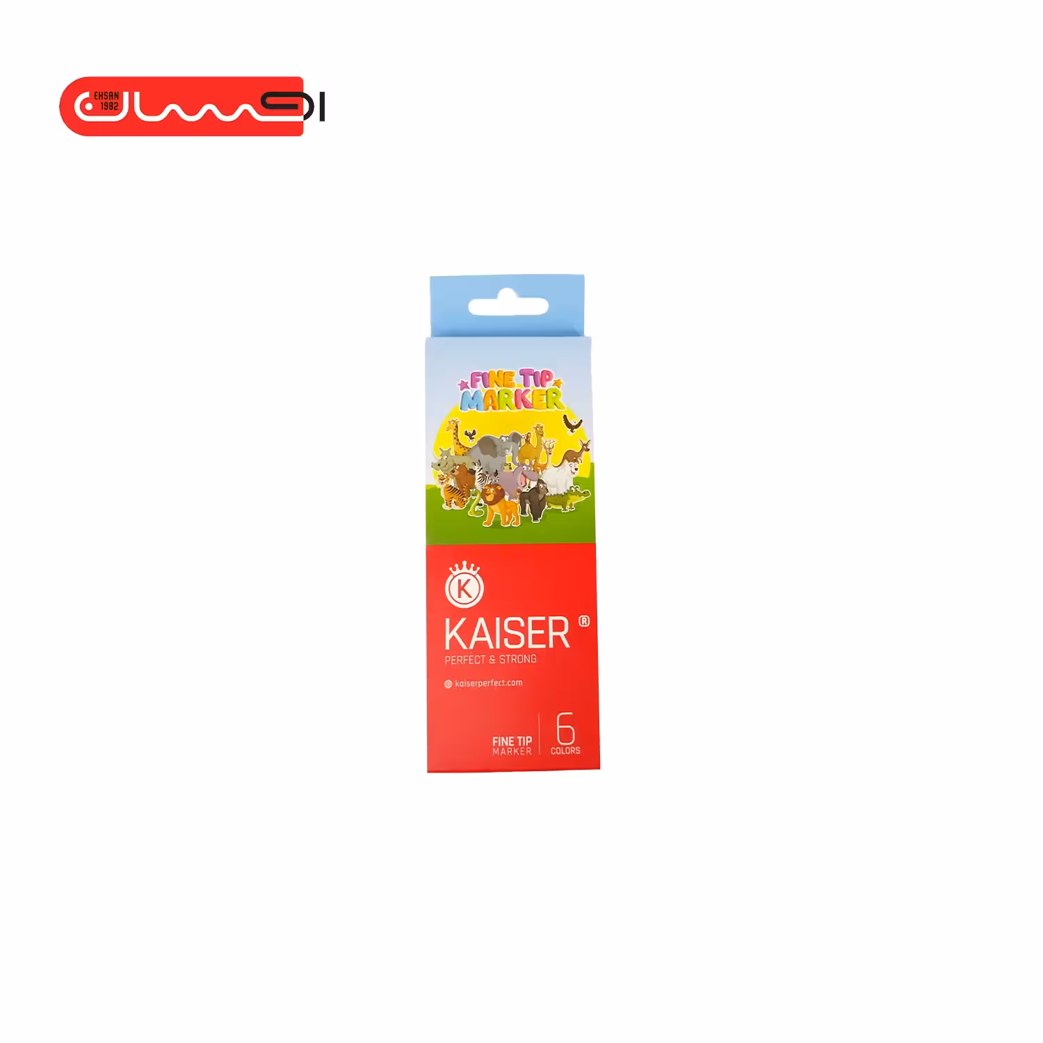 ماژیک 6 رنگ کایزر کد SK 811
