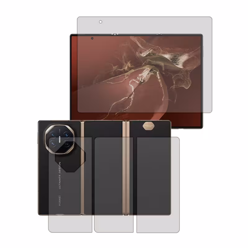 گلس صفحه نمایش و پشت گوشی هوآوی Mate XT Ultimate مدل مات برند تکنو کد LSSS