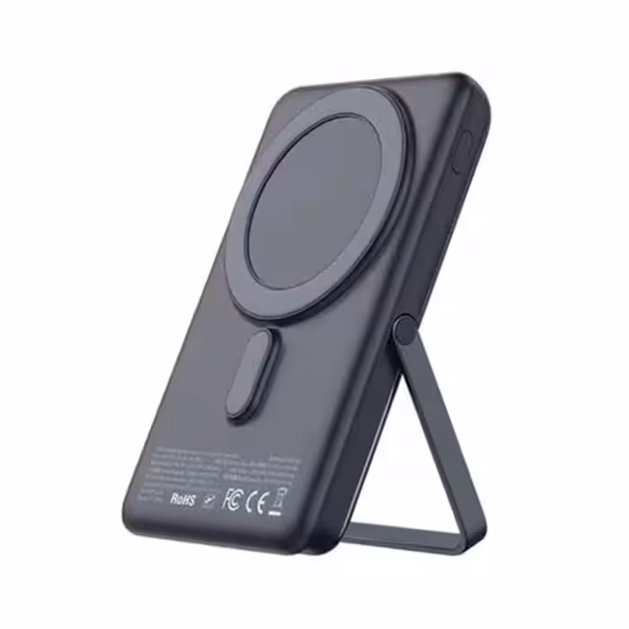 پاوربانک وایرلس مک دودو مدل MC-0691 ظرفیت 10000 میلی آمپر ساعت توان 20 وات دارای استند