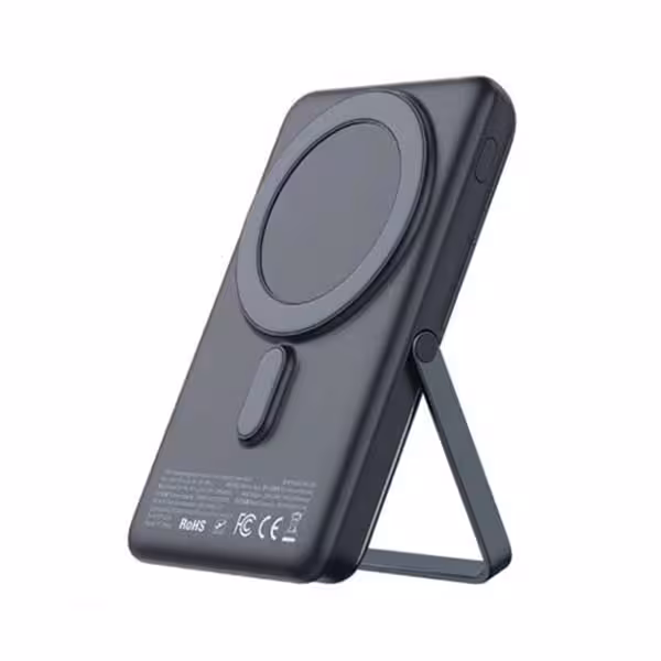 پاوربانک وایرلس مک دودو مدل MC-0691 ظرفیت 10000 میلی آمپر ساعت توان 20 وات دارای استند