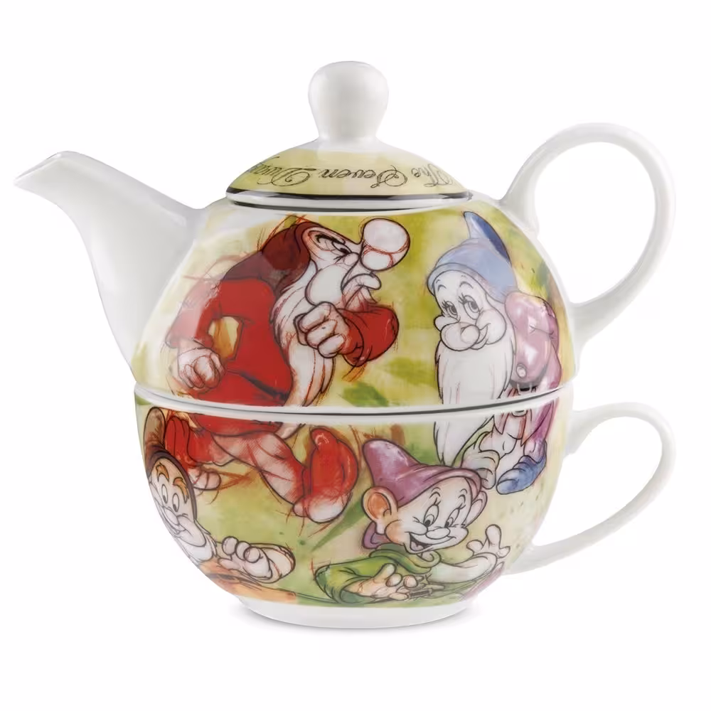 ست قوری فنجان هفت کوتوله دیزنی Tea for one 7 Dwarfs ML 470