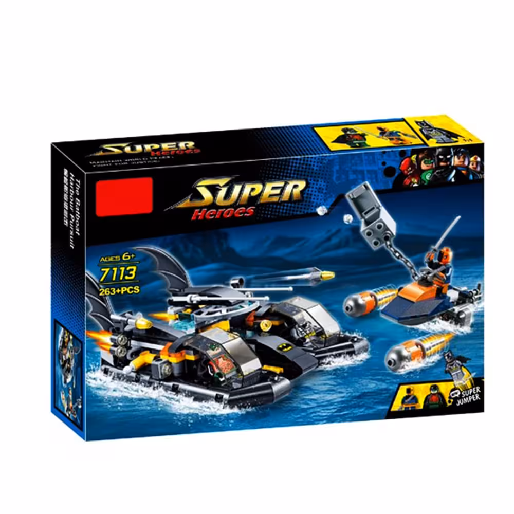 لگو زیر دریایی بتمن Decool Jisi Super Heroes 7113