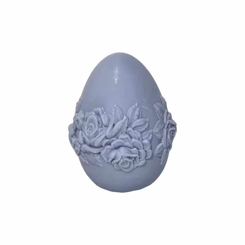 قالب سیلیکونی تخم مرغ رز ارتفاع 6 سانت