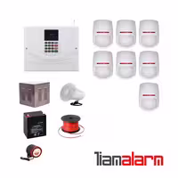 پکیج دزدگیر اماکن باسیم مدل مستر سیم کارتی و تلفنی M930PY7