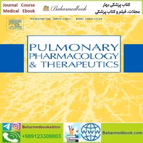 Pulmonary Pharmacology & Therapeutics Volume 60 to 65 2020