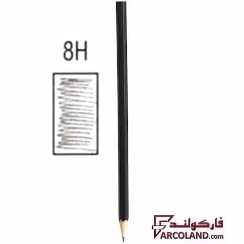 مداد طراحی 8H مشکی