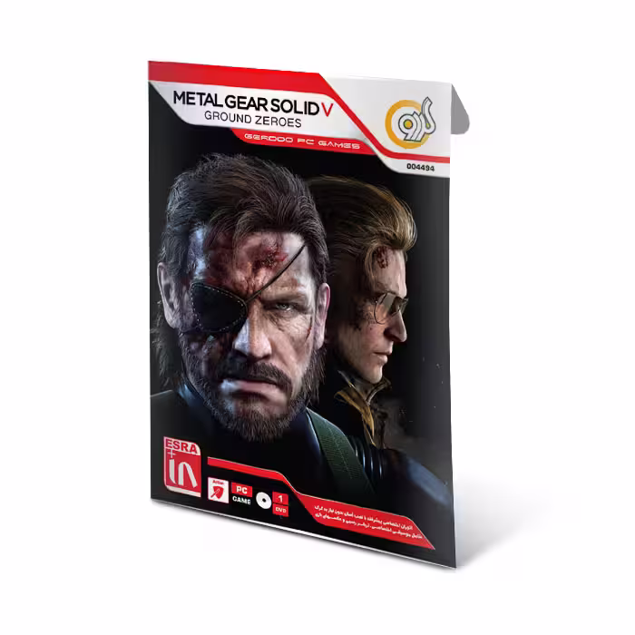 Metal Gear Solid V Ground Zeroes-گردو-1DVD