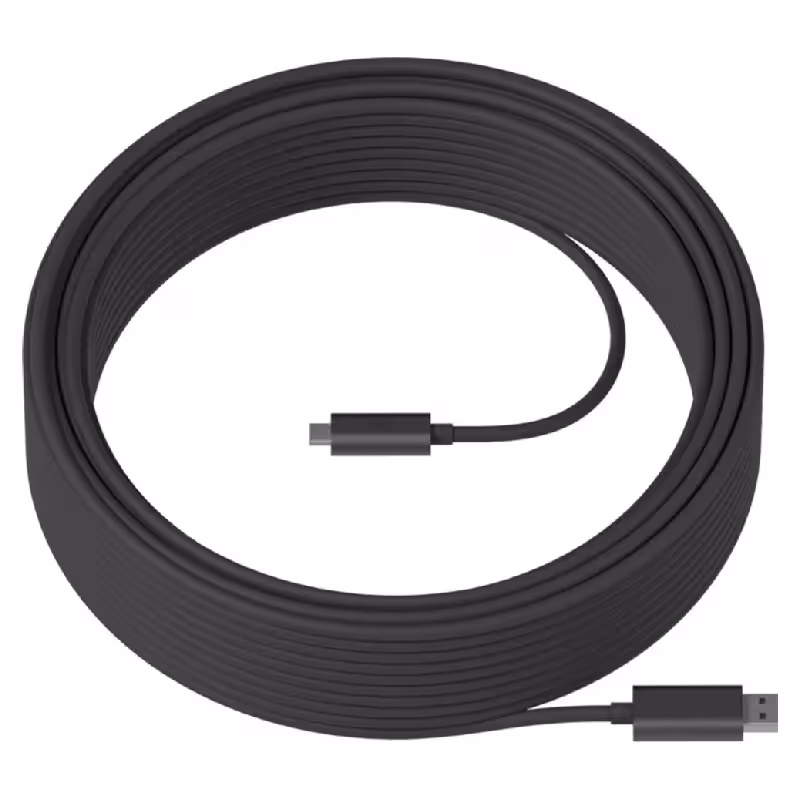 خرید و قیمت کابل افزایش طول 45 متری ویدئو کنفراس لاجیتک