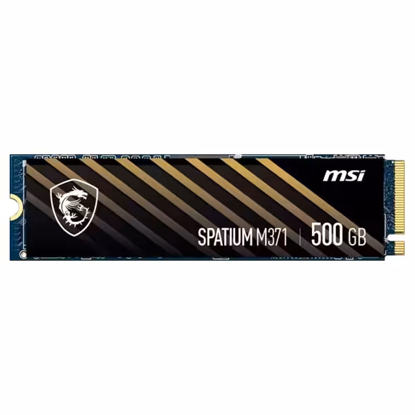 اس اس دی اینترنال ام اس آی مدل MSI SPATIUM M371 500GB NVMe M.2 ظرفیت 500 گیگابایت