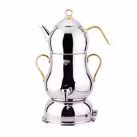 سماور برقی لینس مدل sahmeran Gold گنجایش 4 لیتر | چاوه