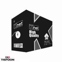 کابل شبکه UTP Cat6 کی نت مدل K-NL6U00305 متراژ 305 متر