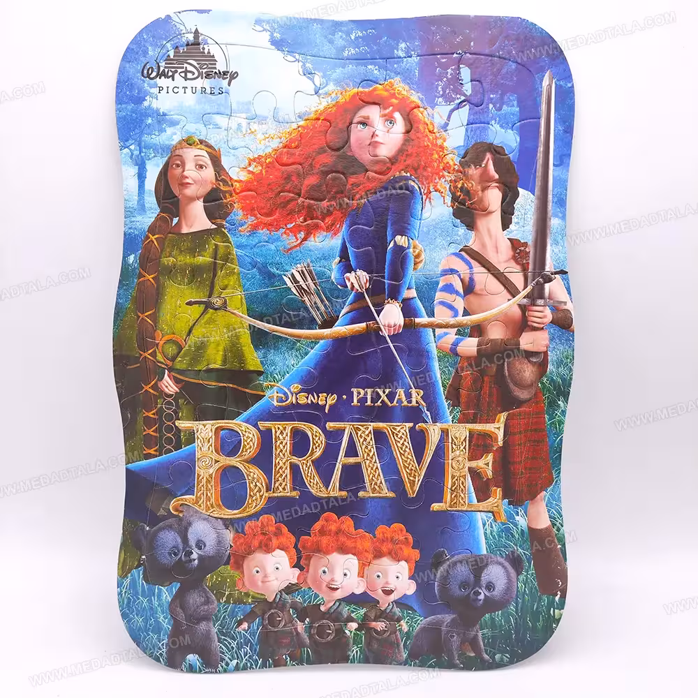 پازل پشت وایت بردی دلیر BRAVE