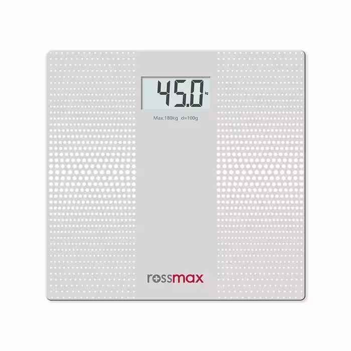 ترازوی دیجیتال شیشه ای مدل WB101 رزمکس (Rossmax)