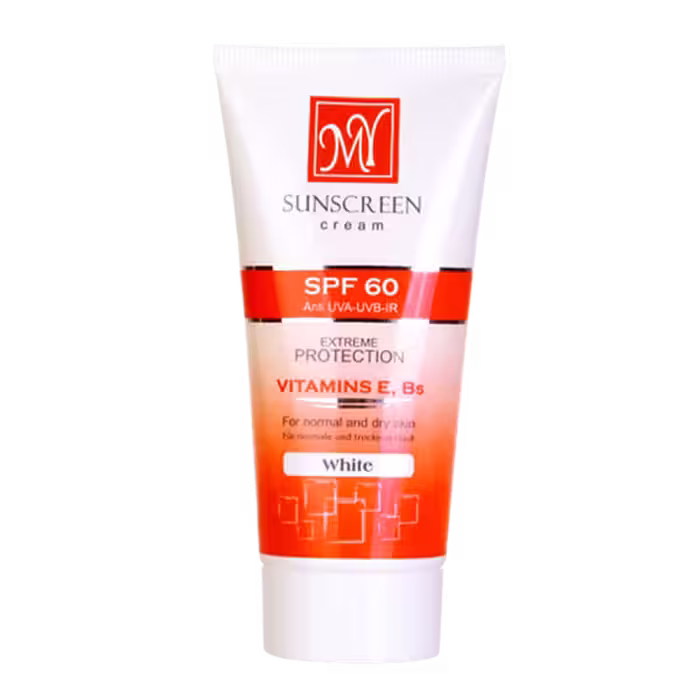 کرم ضد آفتاب بدون رنگ SPF60 مای|My Sunscreen Cream For Normal and Dry Skins SPF60 50ml