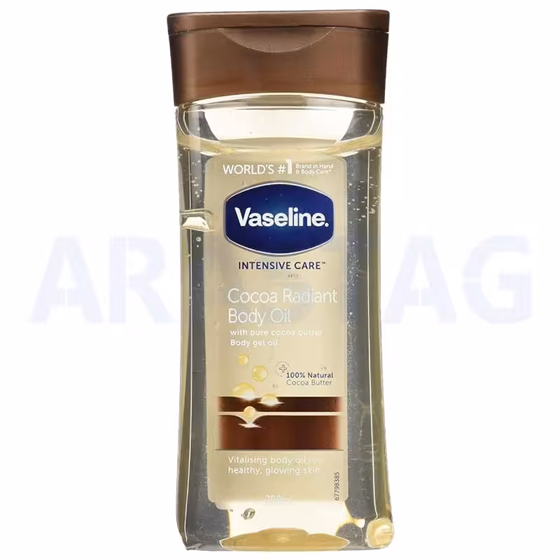 روغن بدن وازلین Vaseline Cocoa Radiant
